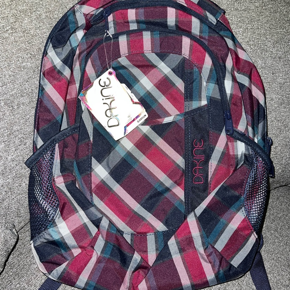 Plaid Dakine backpack brand new with tags